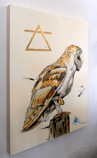 "The Alchemist" Print Mounted on Wood Panel