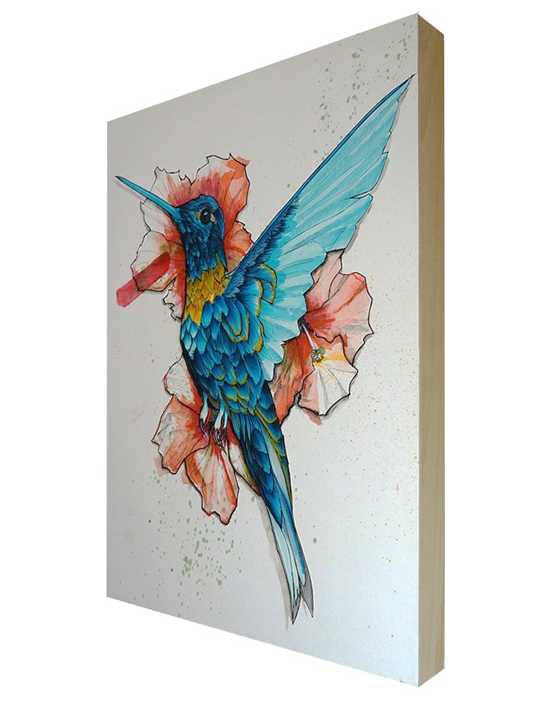 "Promises Kept" Print Mounted on Wood Panel