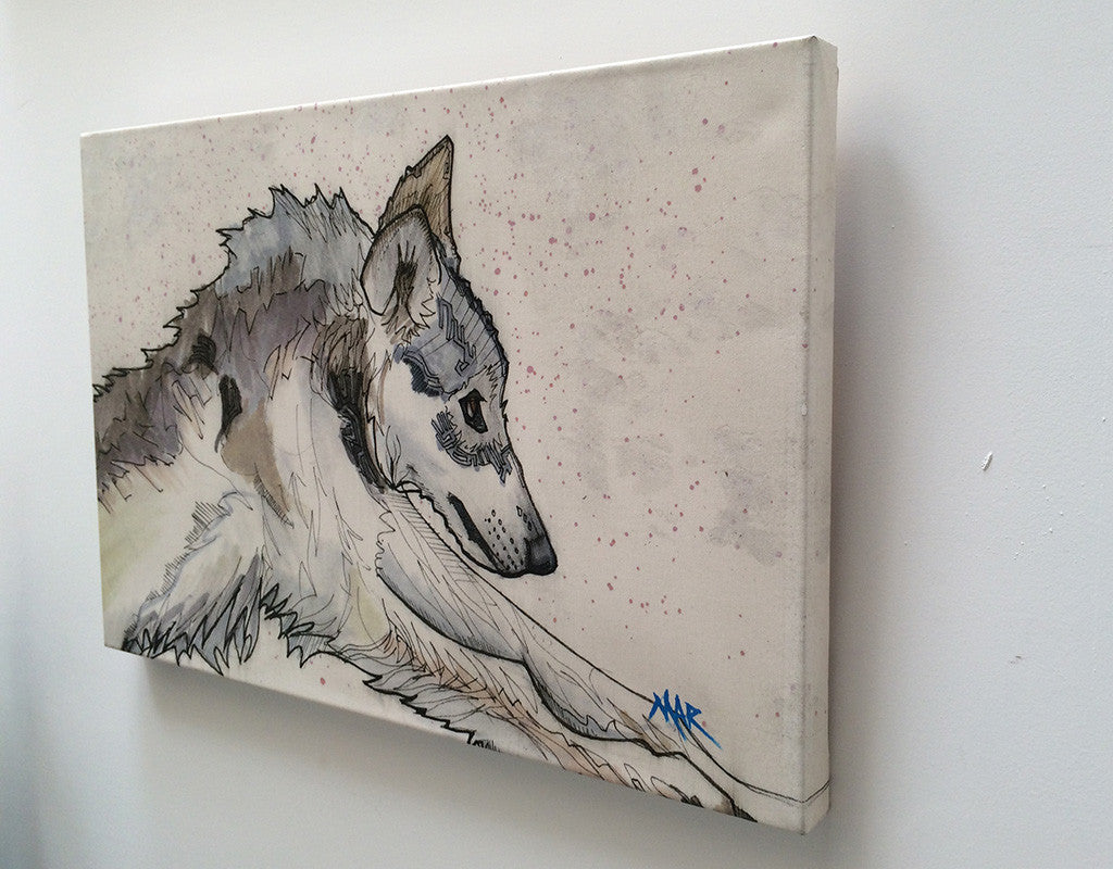 "Wolf" Canvas Giclèe