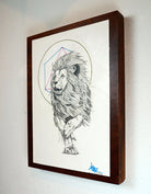 "Scientia Est Potentia" # 16/500 12" x 16"